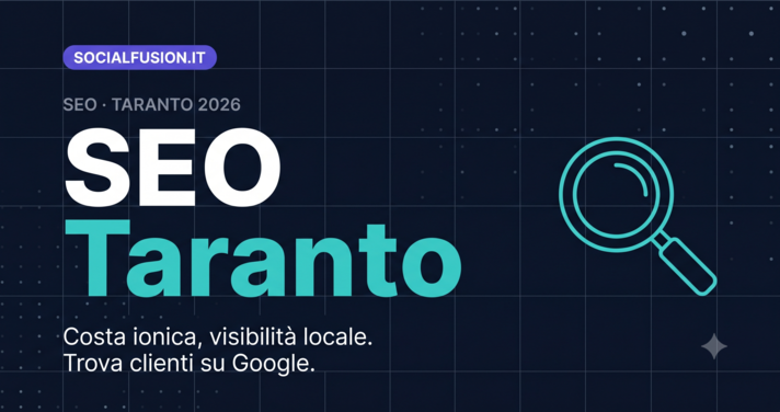 SEO Taranto - Posizionamento su Google per aziende di Taranto e provincia