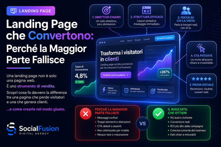 landing page che convertono